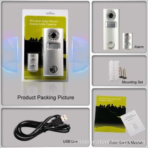 SP63C Wireless Solar Home Camera Alarm
